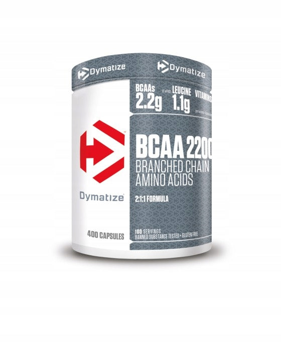 Dymatize BCAA 2200 400 kaps. Expiration date at least 3 months from the date of purchase