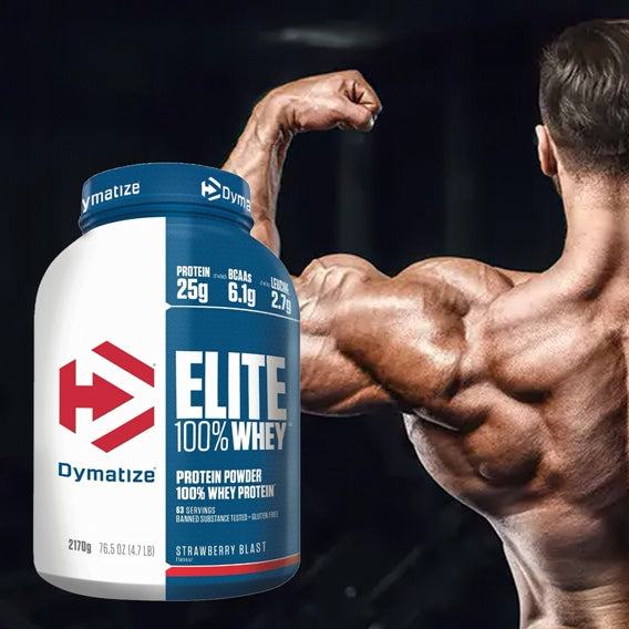 Dymatize Elite Whey Protein 2170g Strawberry Brand Dymatize