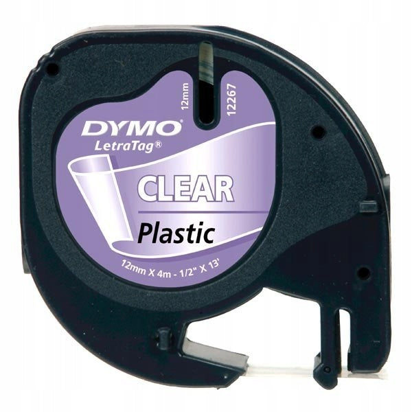 Dymo LetraTag S0721530 12mm 4m transparent Manufacturer code S0721530