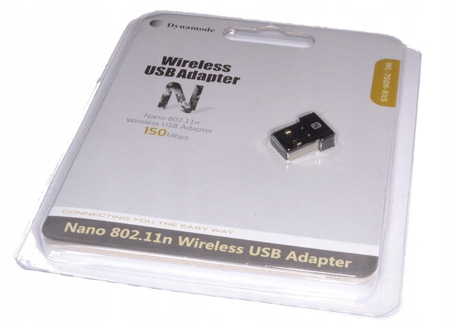 Dynamode WL-700N-RXS – 150 Mbps USB Wi-Fi Nano Adapter, 802.11n