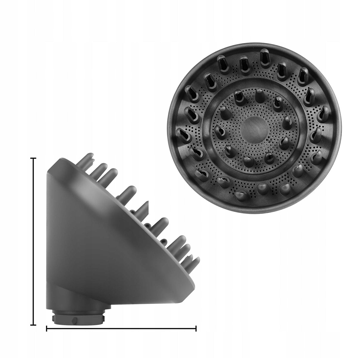 Dyson Airwrap Hair Diffuser HS05 HS03 HS01, Diffuser Nozzle ,Grey Manufacturer code 4069097391220
