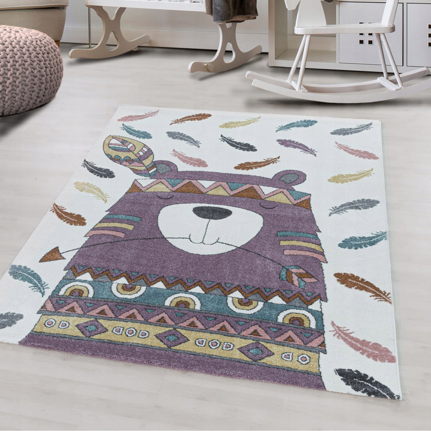 Ayyildiz Kinderteppich Funny 160x230 cm, lila 