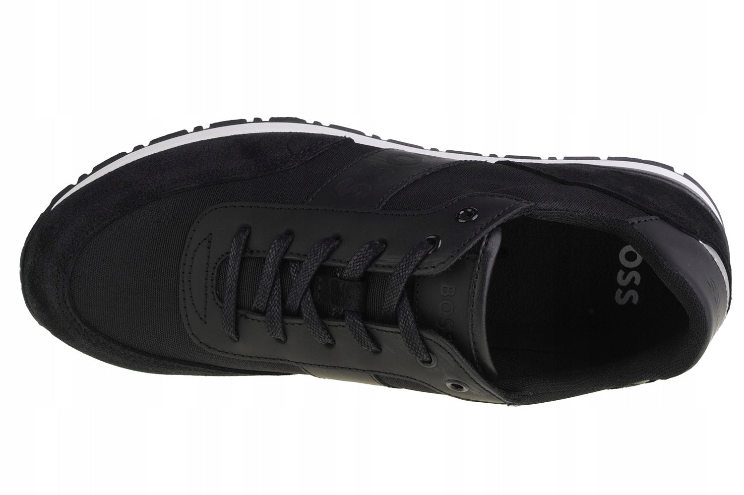 Sportschuhe für Jungen Boss, schwarz 