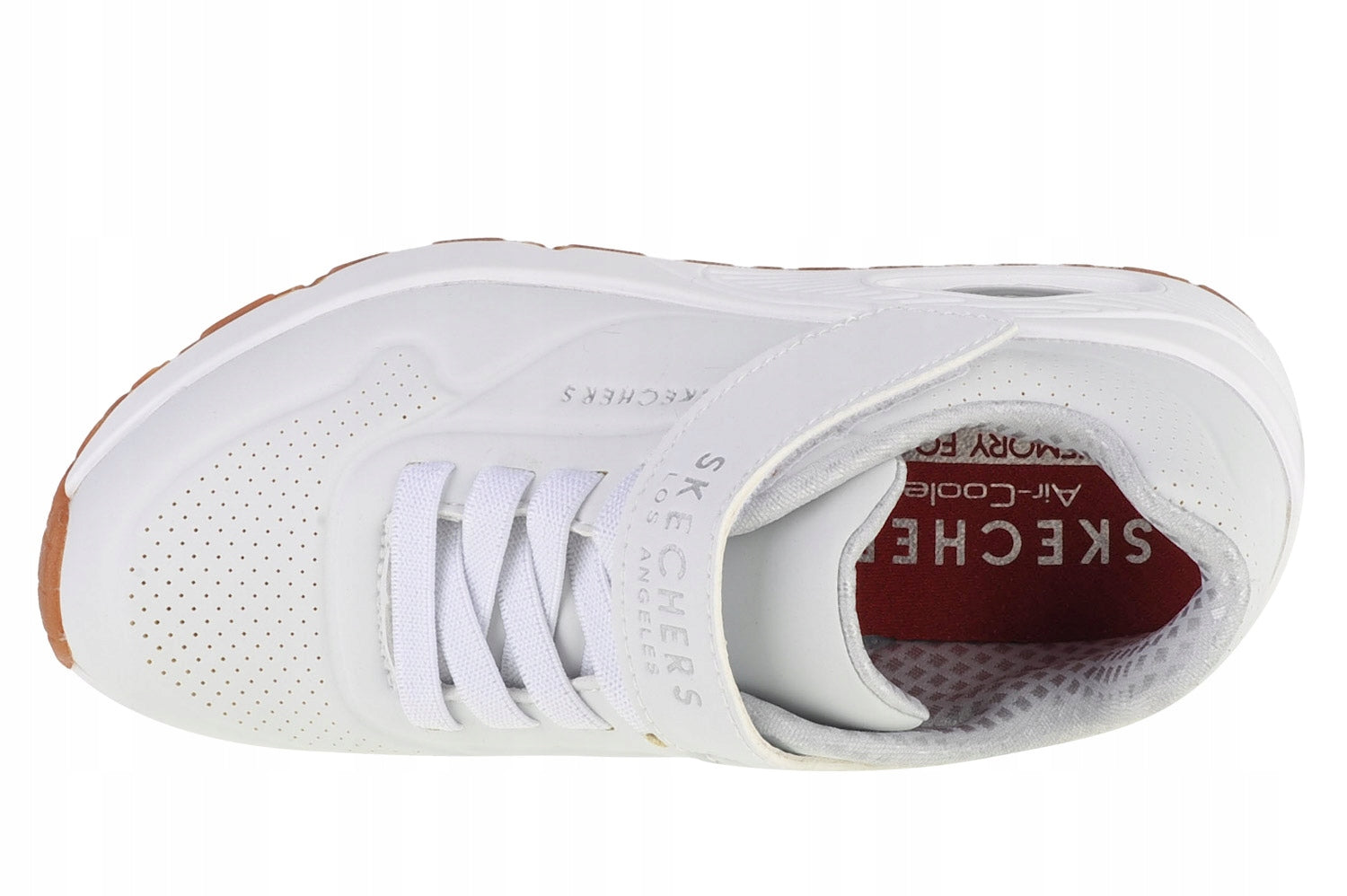 Turnschuhe für Jungen Skechers, weiß 