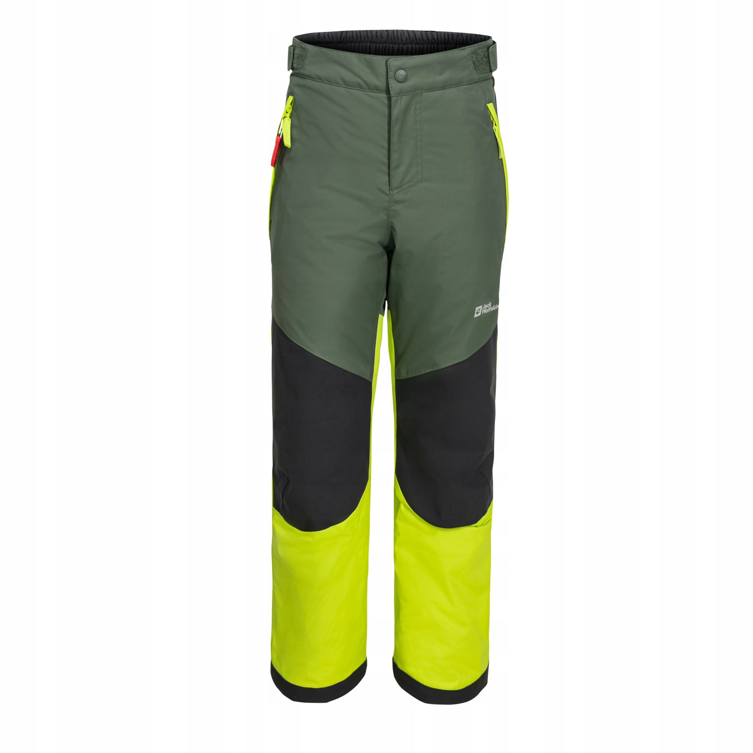 Hose für Jungen Jack Wolfskin Icy Mountain K Limette, grün 
