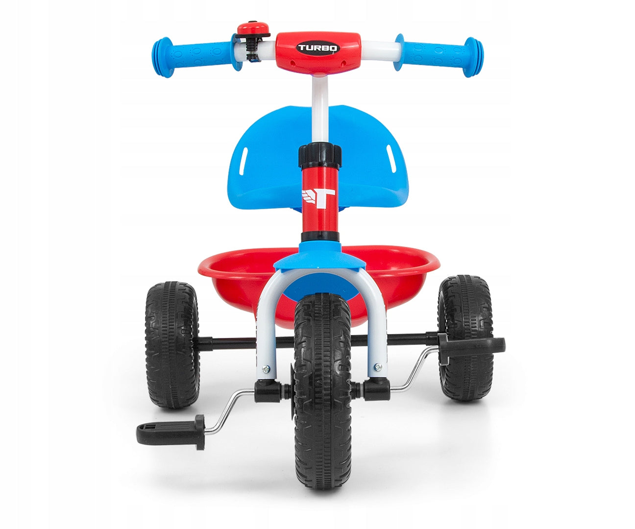 Schiebedreirad Milly Mally Turbo, cooles Rot 