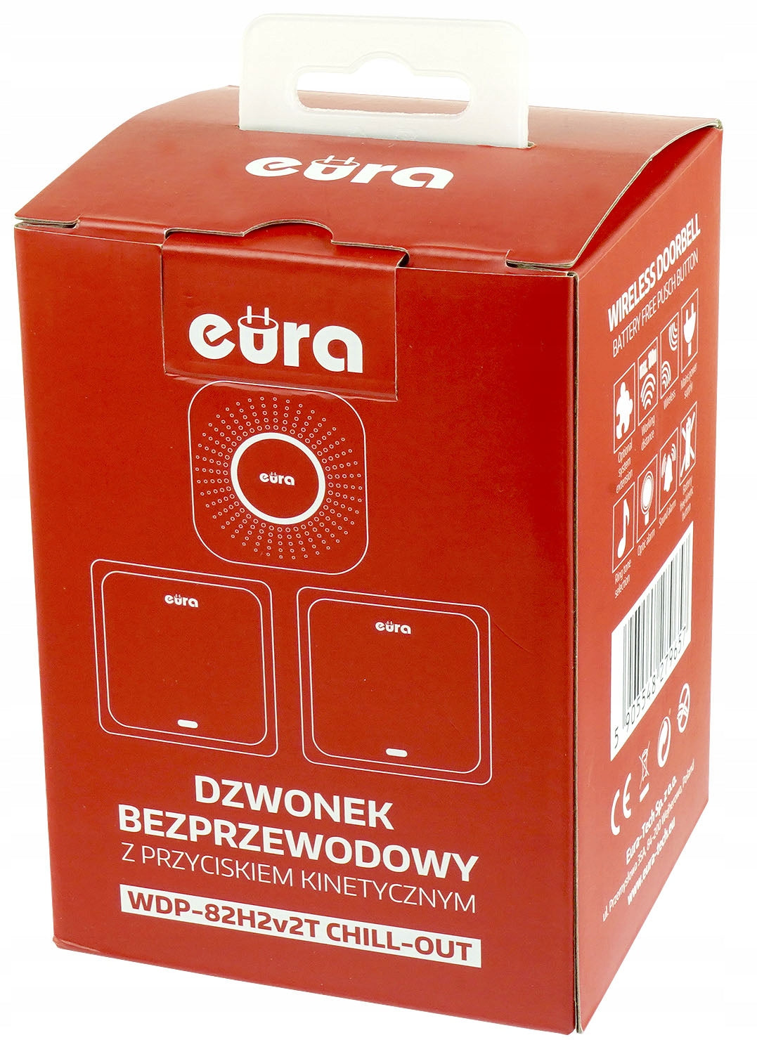 Drahtlose Türklingel Eura WDP-82H2v2T Entspannen Sie sich 