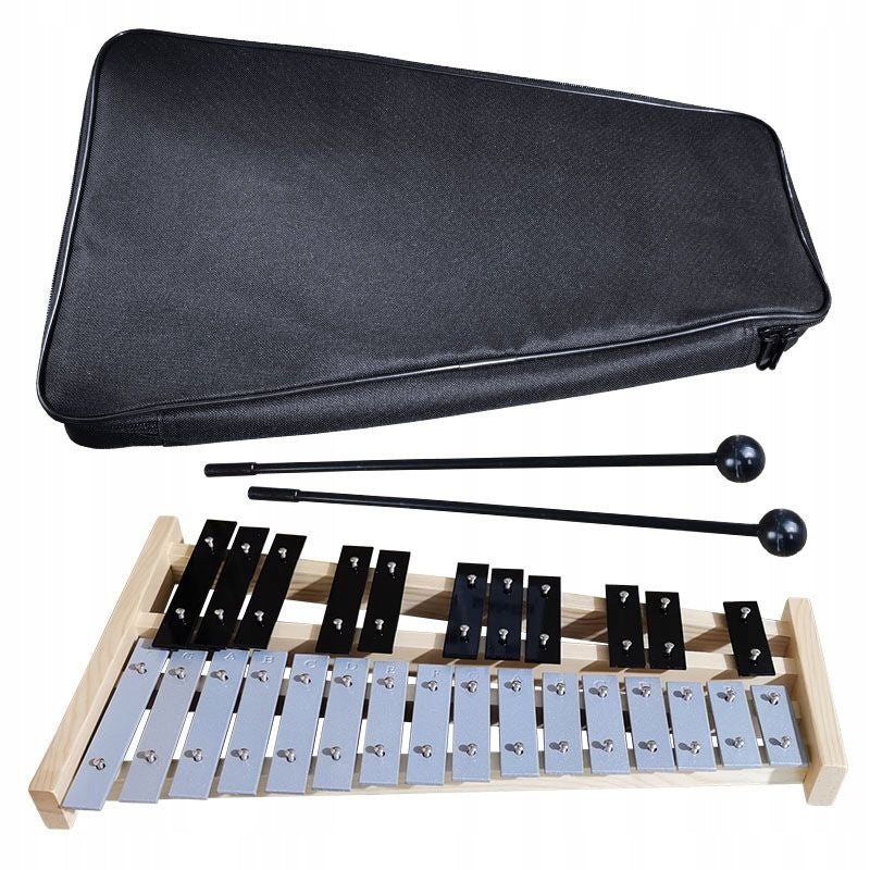 Chromatisches Metallophon mit Koffer V-TONE DC 27 SET 