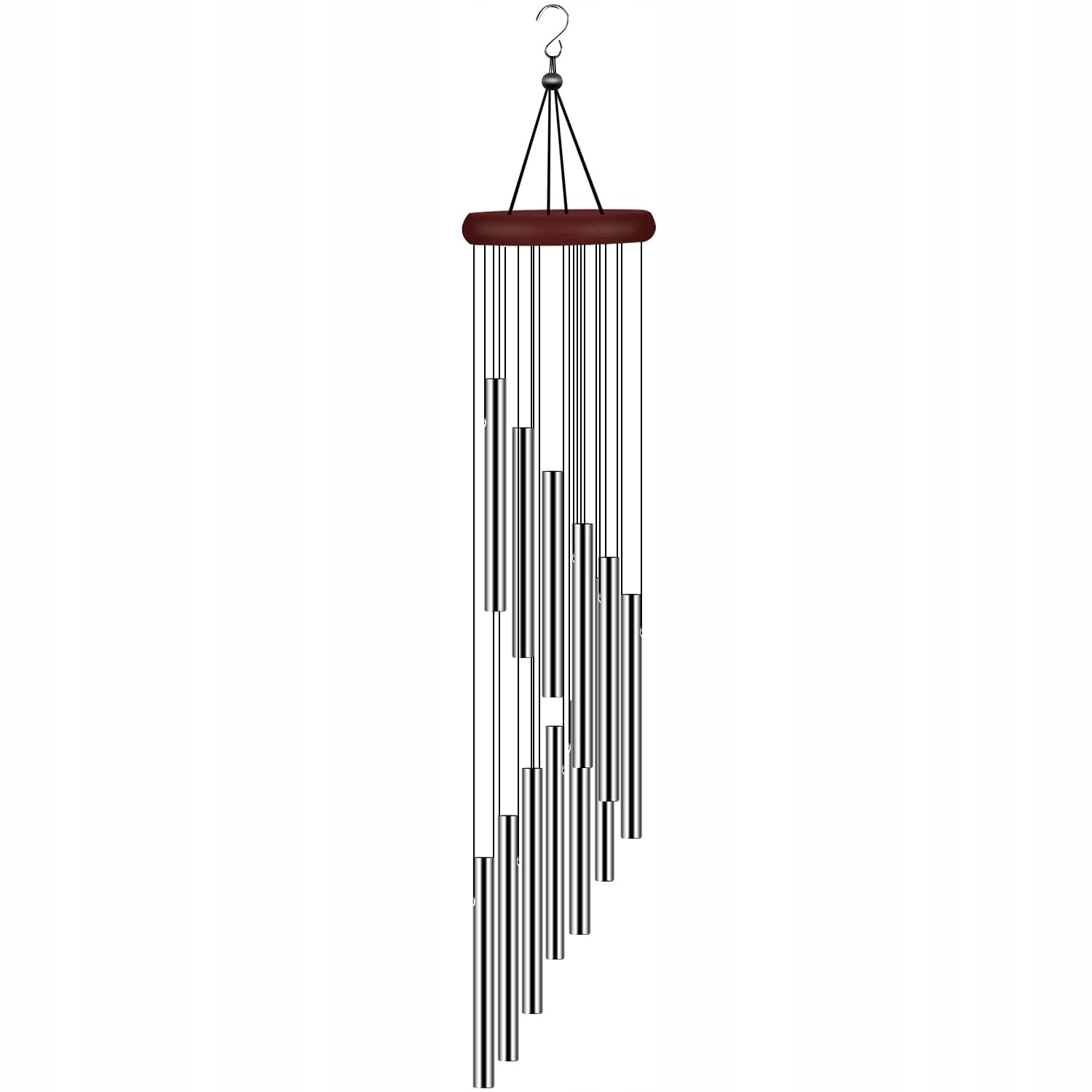 Dzwonki wietrzne 59cm chimes metalowe dzwonki wietrzne 12 rurek na zewnątrz Product weight with unit packaging 0.11 kg