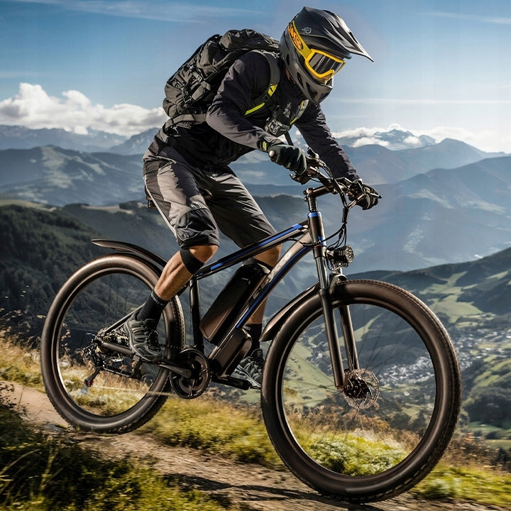 E-BYCCO E8 Electric Vehicles 750W 48V 17,5Ah 55km/h range 105km 29" MTB Foldability partially assembled, calibrated
