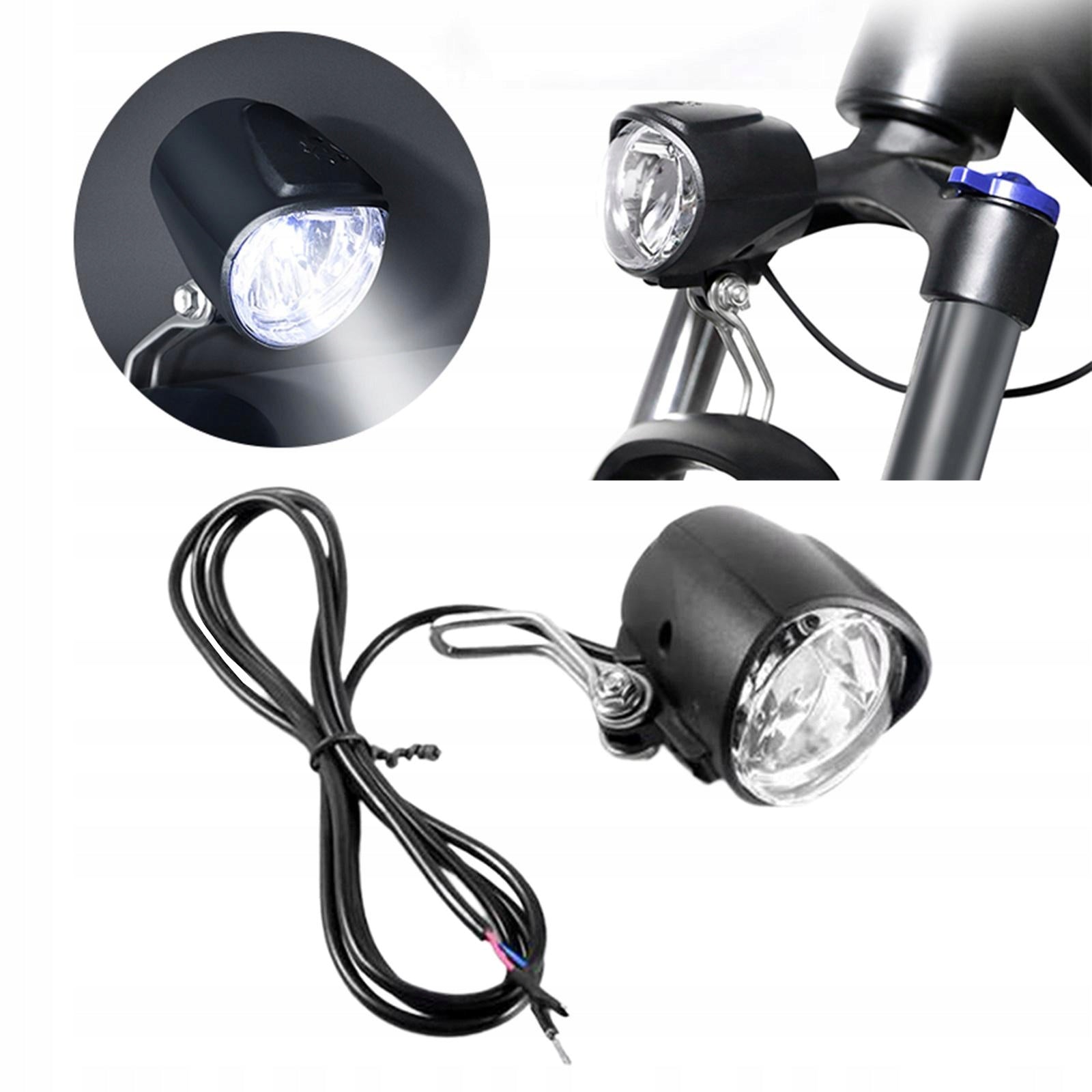 E Bike Headlight 12V 24V 36V 48V, Front Brand no brand