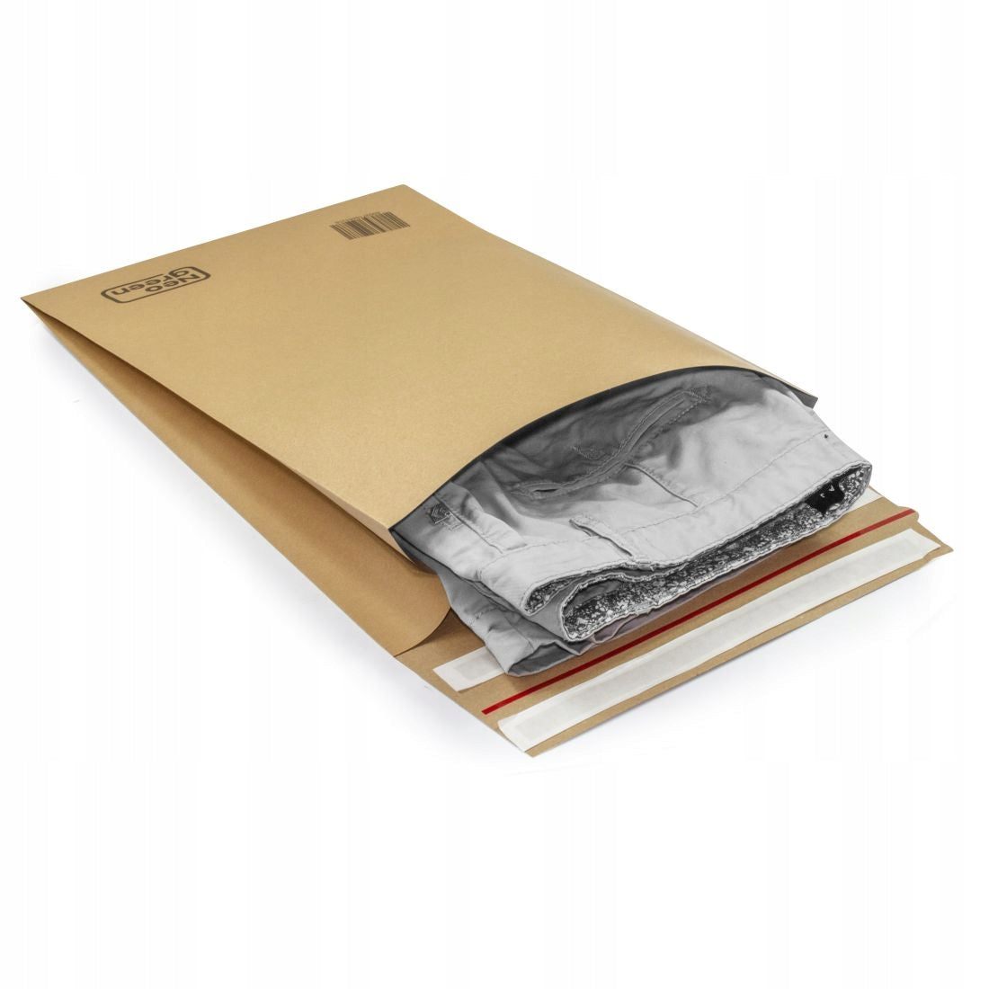 E-COMMERCE Envelope Expandable NeoGreen 40x45x8cm Brown, Kraft For Clothes Packaging status original