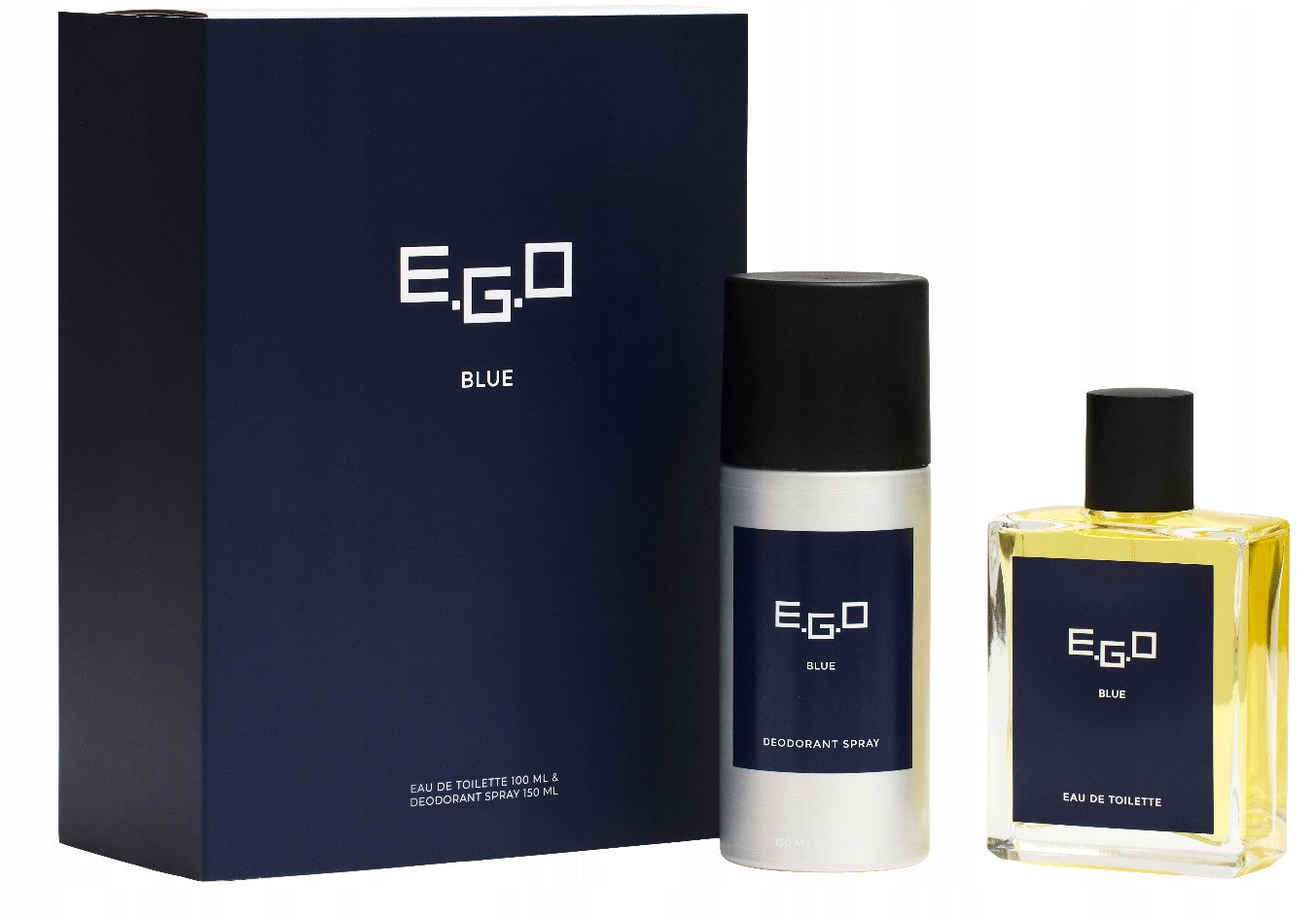 E.G.O Blue Gift Set for Men eau de toilette 100ml and Deodorant Manufacturer code 5711914211547
