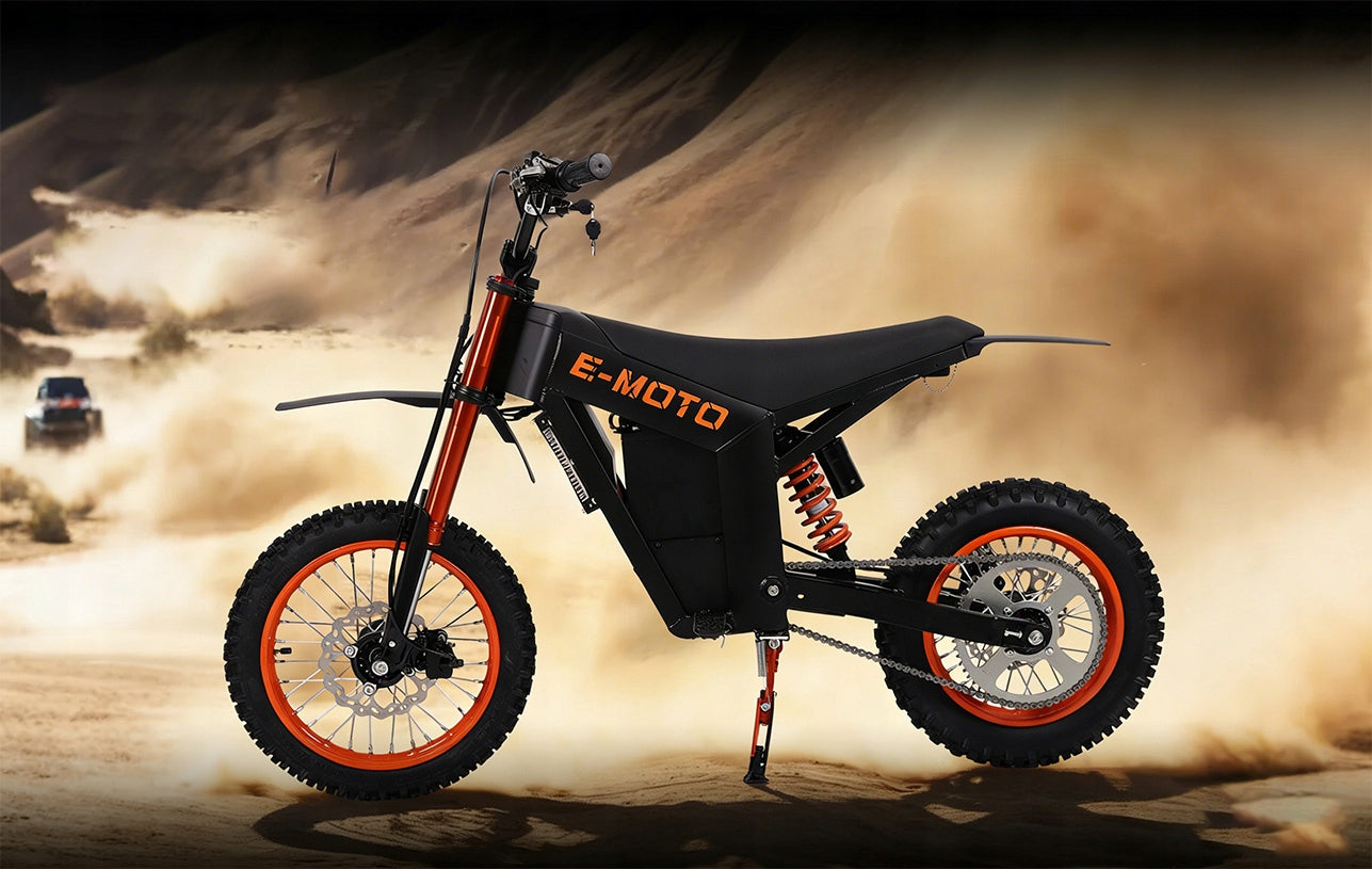 E-MOTO Y01 Electric Off-Road Motorcycle 3000W Climbing Angle 20° Manufacturer code 9324657603256