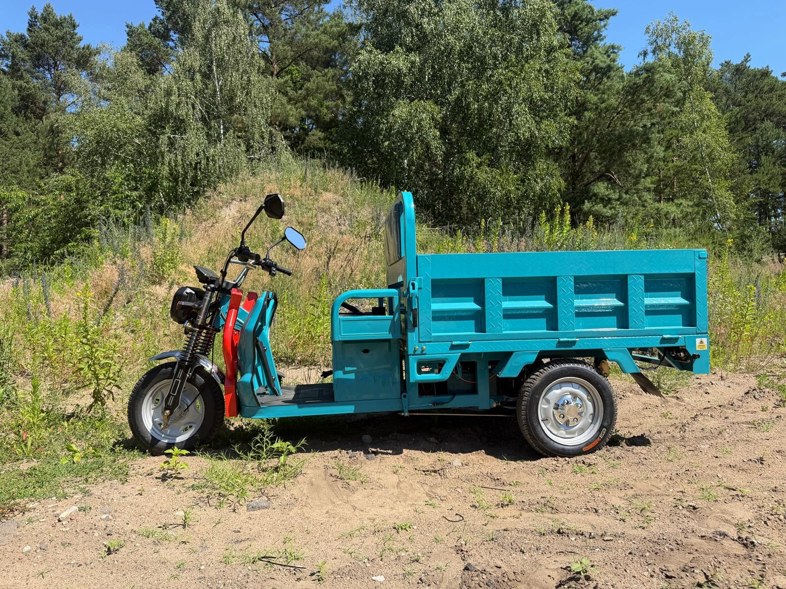 E-TUK Cargo Electric Tricycle Transport hydra-Kiper 500 kg 1500W Packaging status original