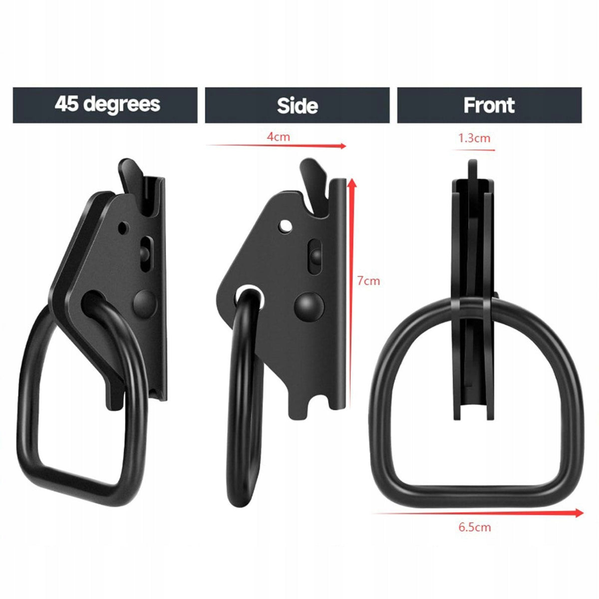 E Track D Ring Tie Down Anchor D Ring Anchor Compatibility Heavy 10 Piece Packaging status original