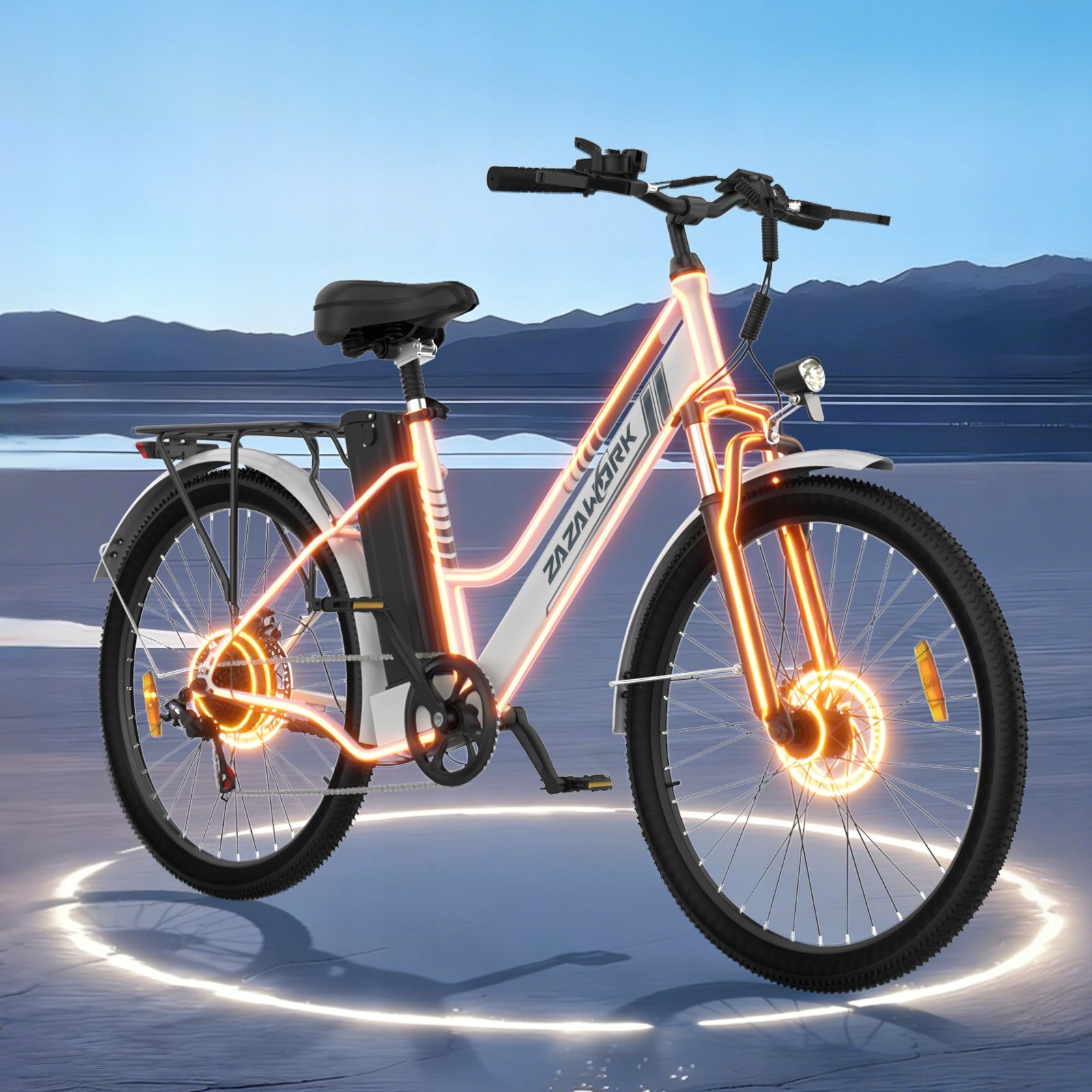 E-bike Electric bike ZAZAWORK C26 PRo 120KM 26" 36V 20AH 250W 25KM/H Foldability partially assembled, calibrated