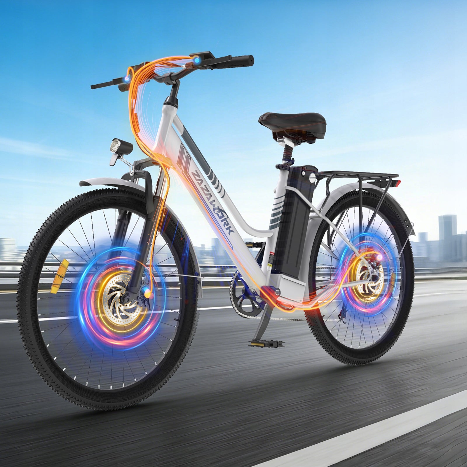 E-bike Electric bike ZAZAWORK C26 PRo 120KM 26" 36V 20AH 250W 25KM/H Wheel size (") 26