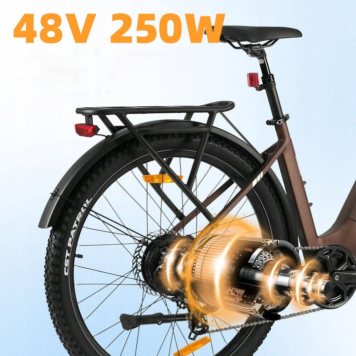 E-bike TTGO Z3 urban 48V 720Wh 120km 27,5" male/female PL Brand TTGO