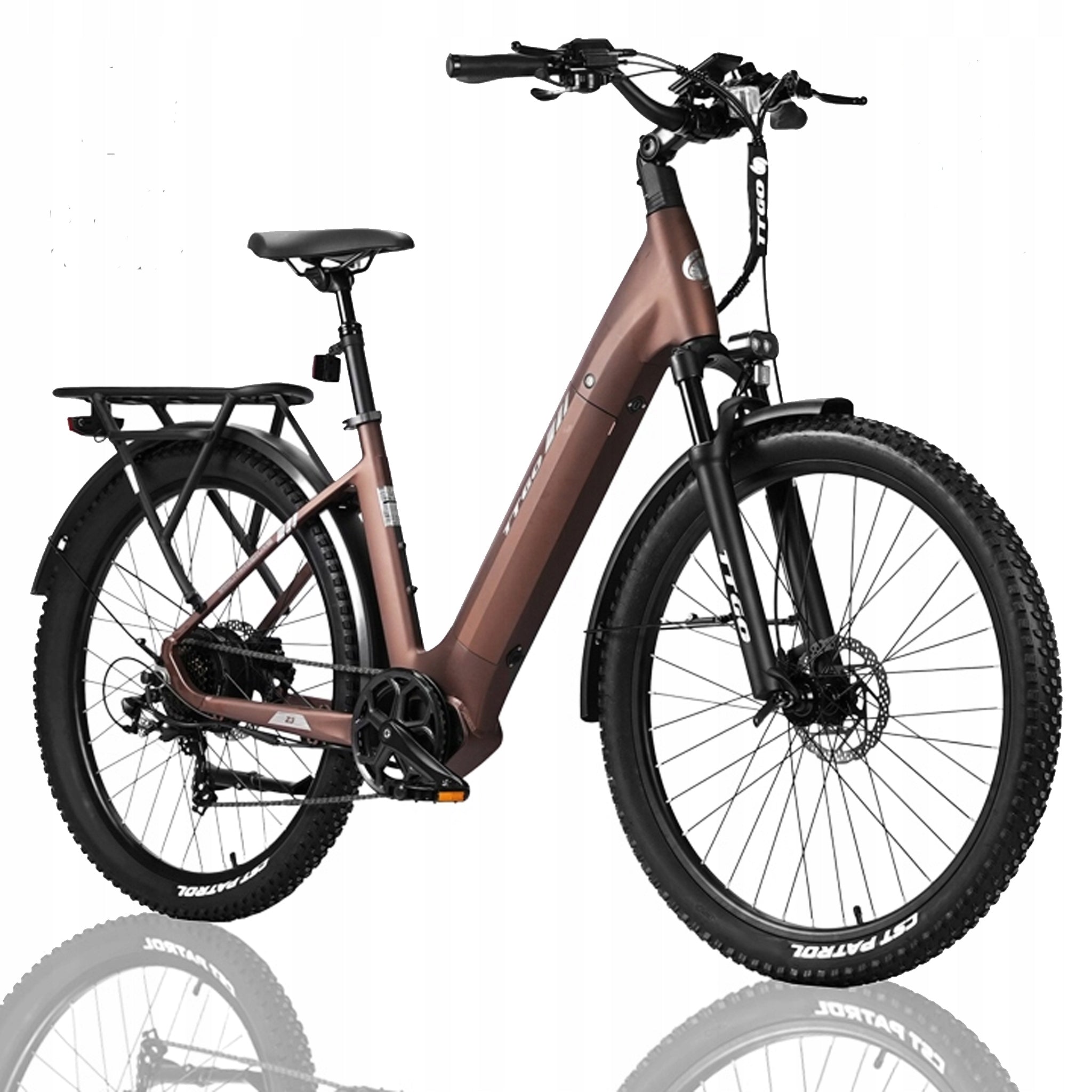 E-bike TTGO Z3 urban 48V 720Wh 120km 27,5" male/female PL Foldability partially assembled, calibrated