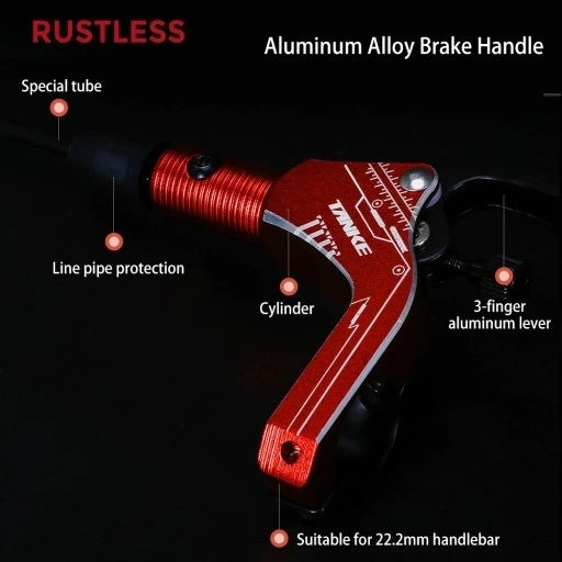 E-bike hydraulic brake kit with rotors Model DS-8801