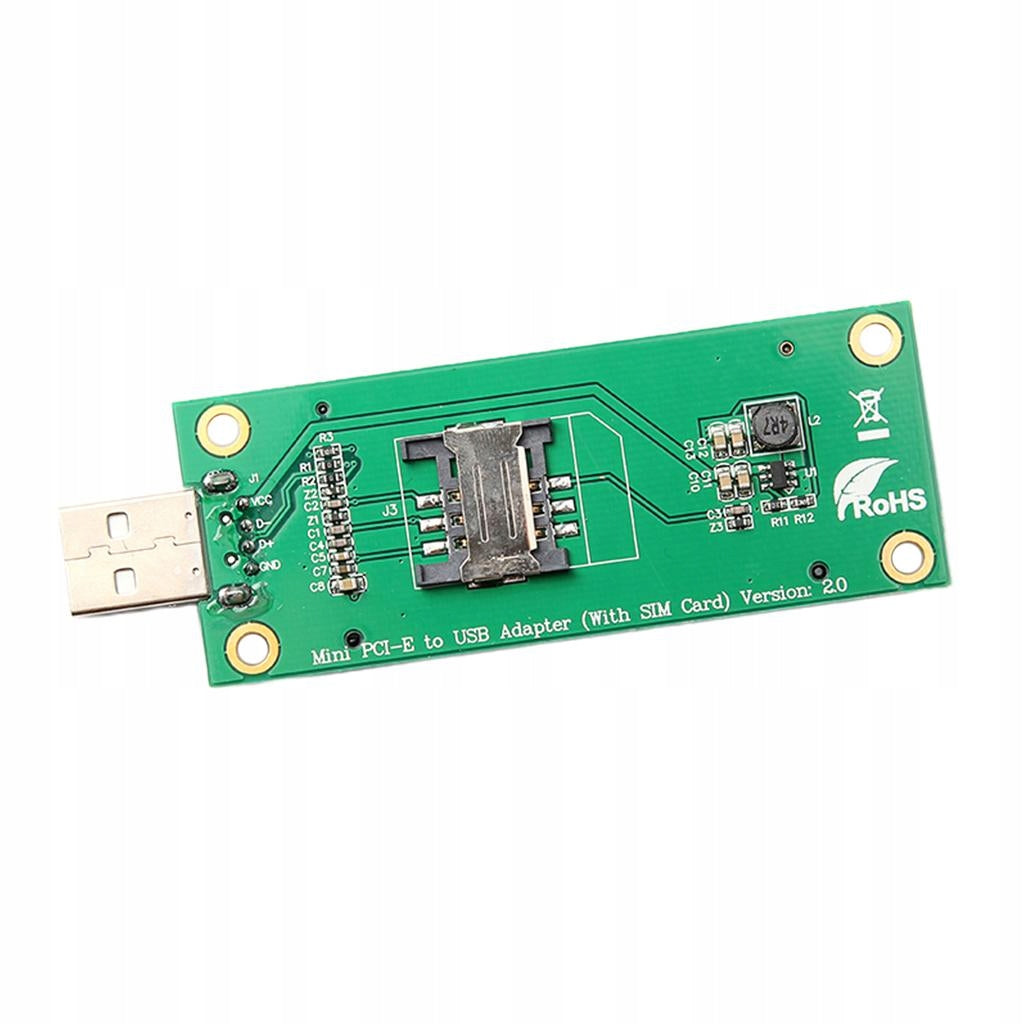 E to USB2.0 Adapter 3G/4G WWAN Tester Module with SIM Card Slot