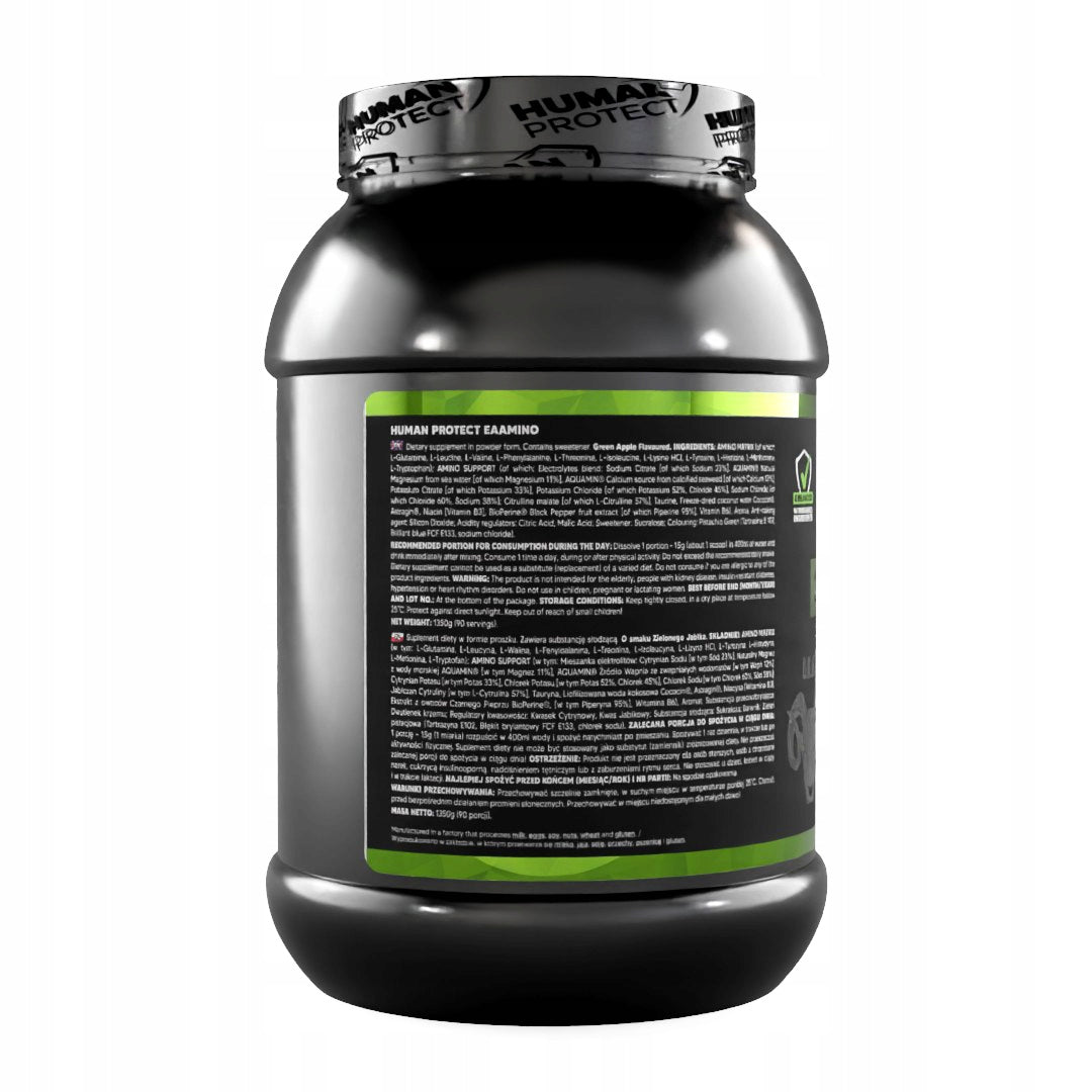 EAA EAAmino Powder Human Protect 1350 g apple Manufacturer code 0000012397