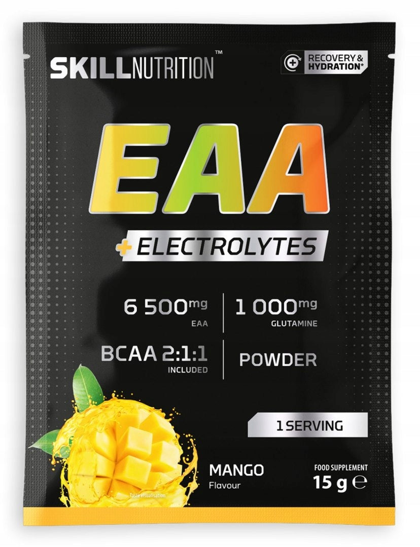 EAA + ELECTROLYTES, MANGO - 15G (1 SACHET) SKILL