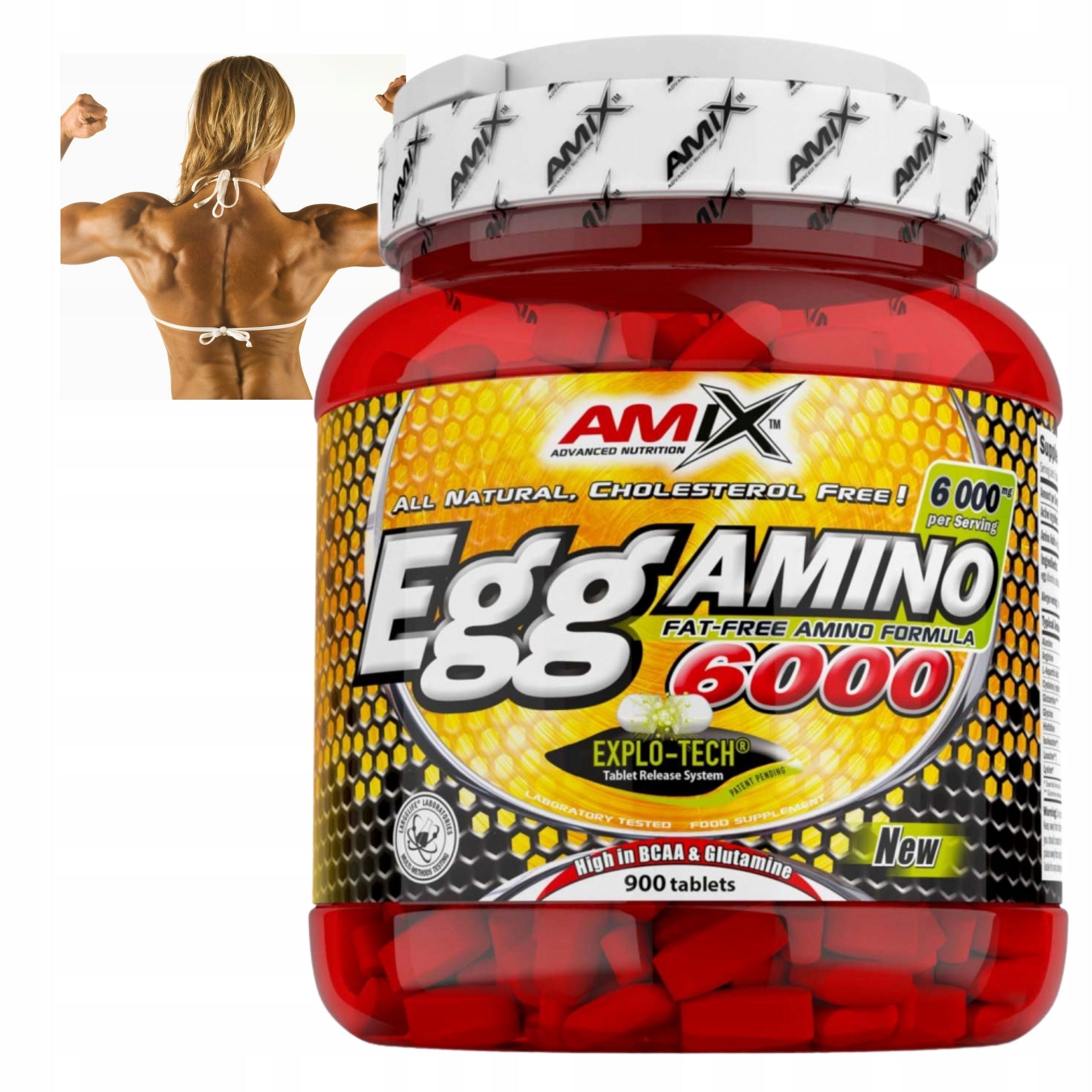 EAA Exogenous Amino Acids BCAA in Tablets Leucine Glycine Arginine 900caps