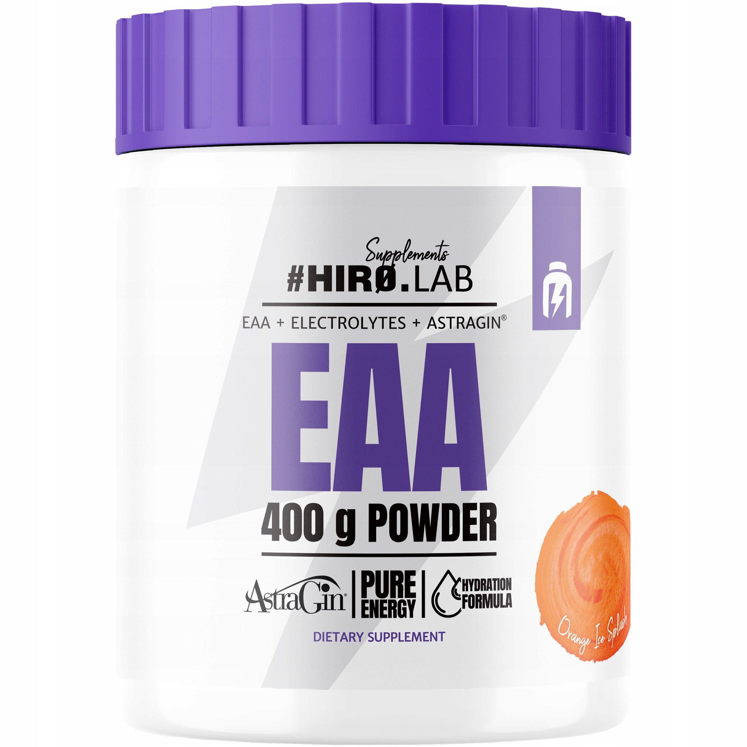 EAA HIRO.LAB 400 g orange flavour