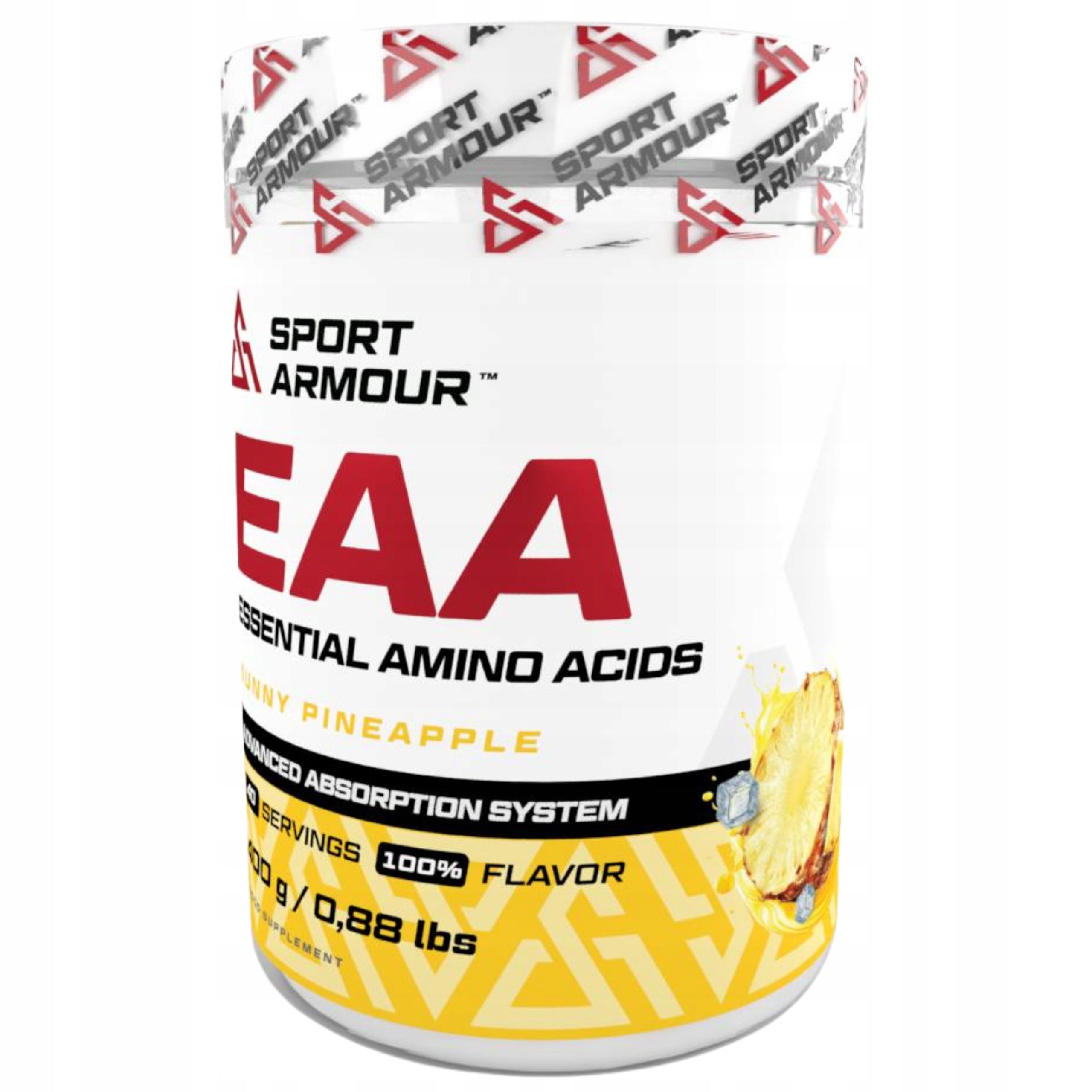 EAA Sport Armour 400g - Exogenous Amino Acids with Astragin, Aquamin, Bioperine Packaging status original