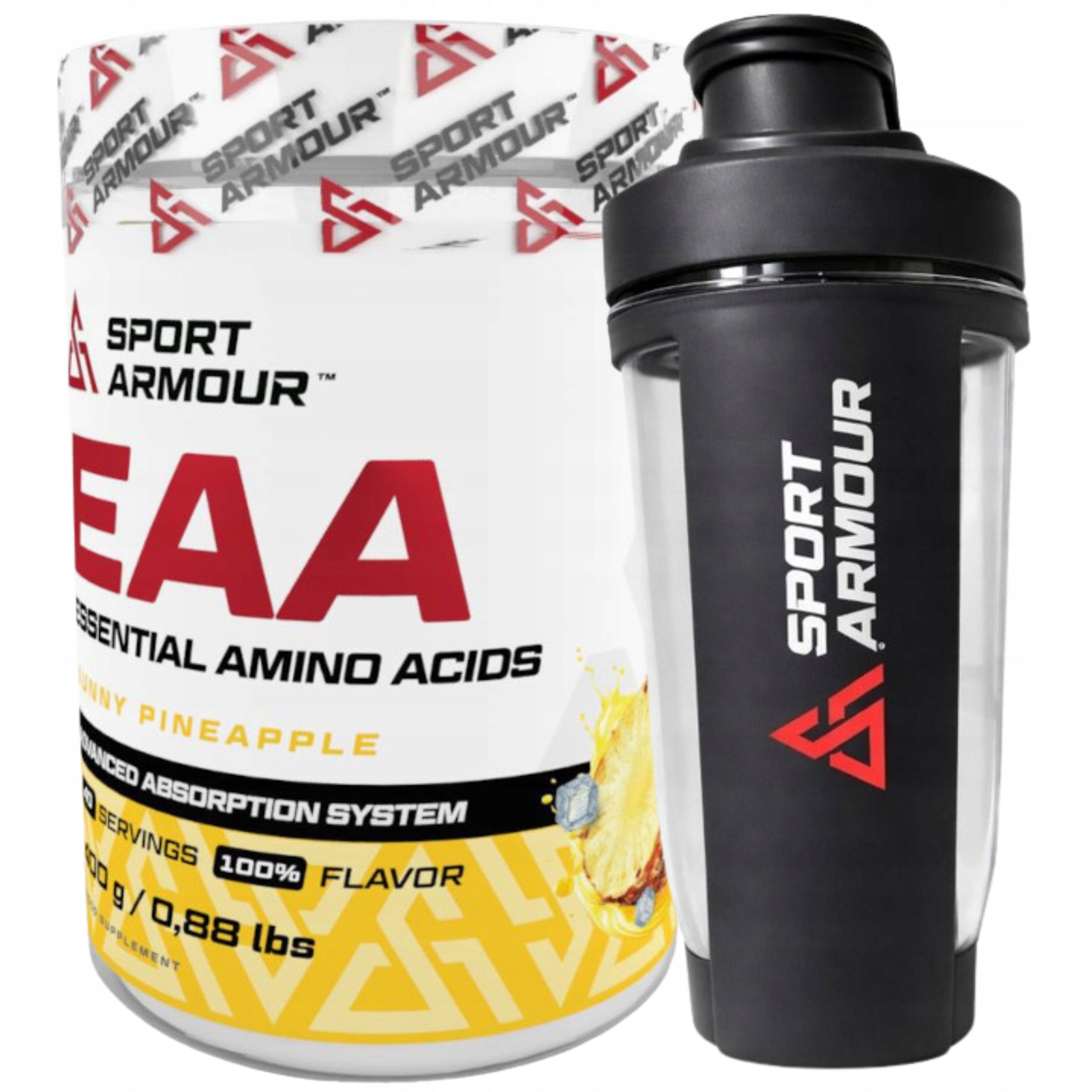 EAA Sport Armour 400g - Exogenous Amino Acids with Astragin, Aquamin, Bioperine