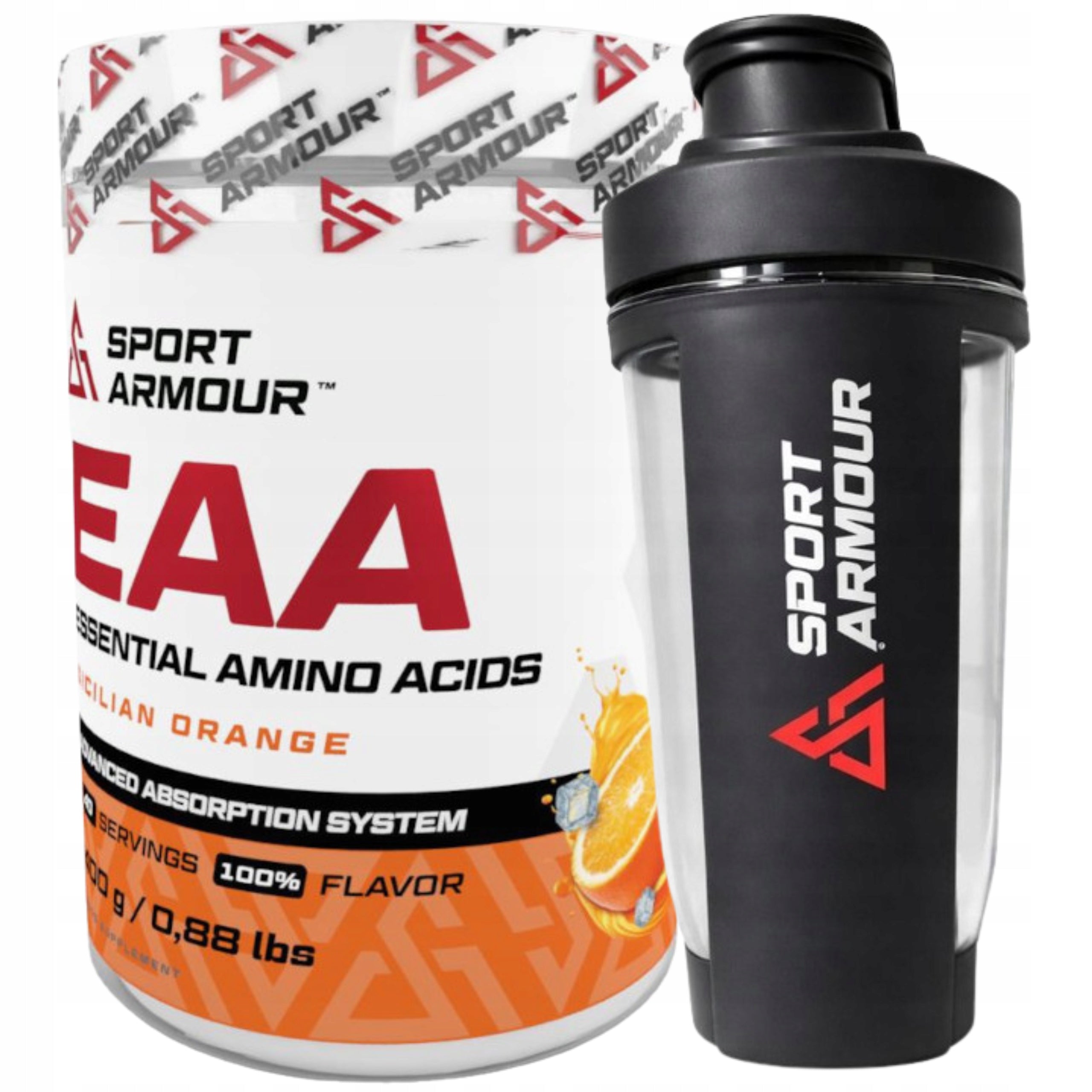 EAA Sport Armour 400g - Exogenous Amino Acids with Astragin, Aquamin, Bioperine