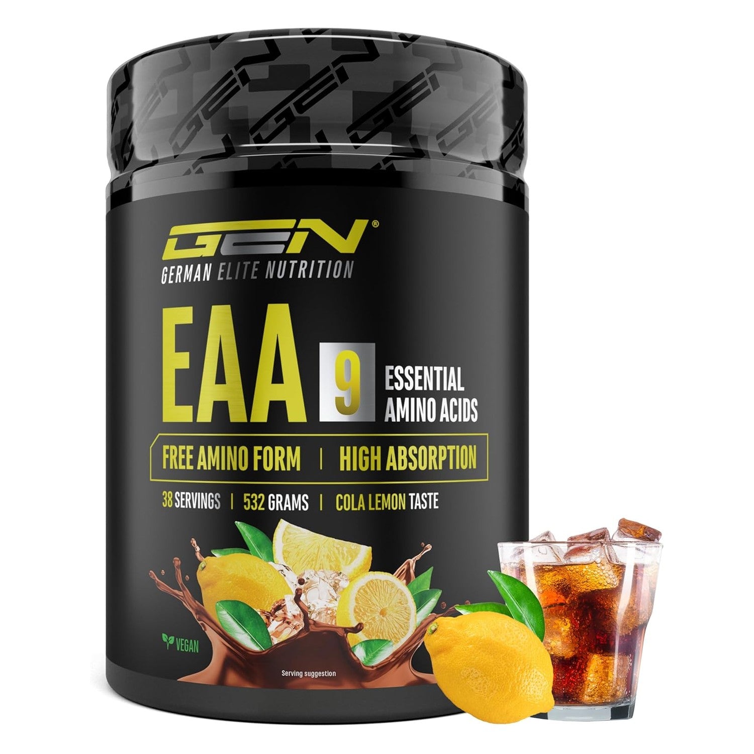 EAA powder 532g 38 servings all 9 essential amino acids