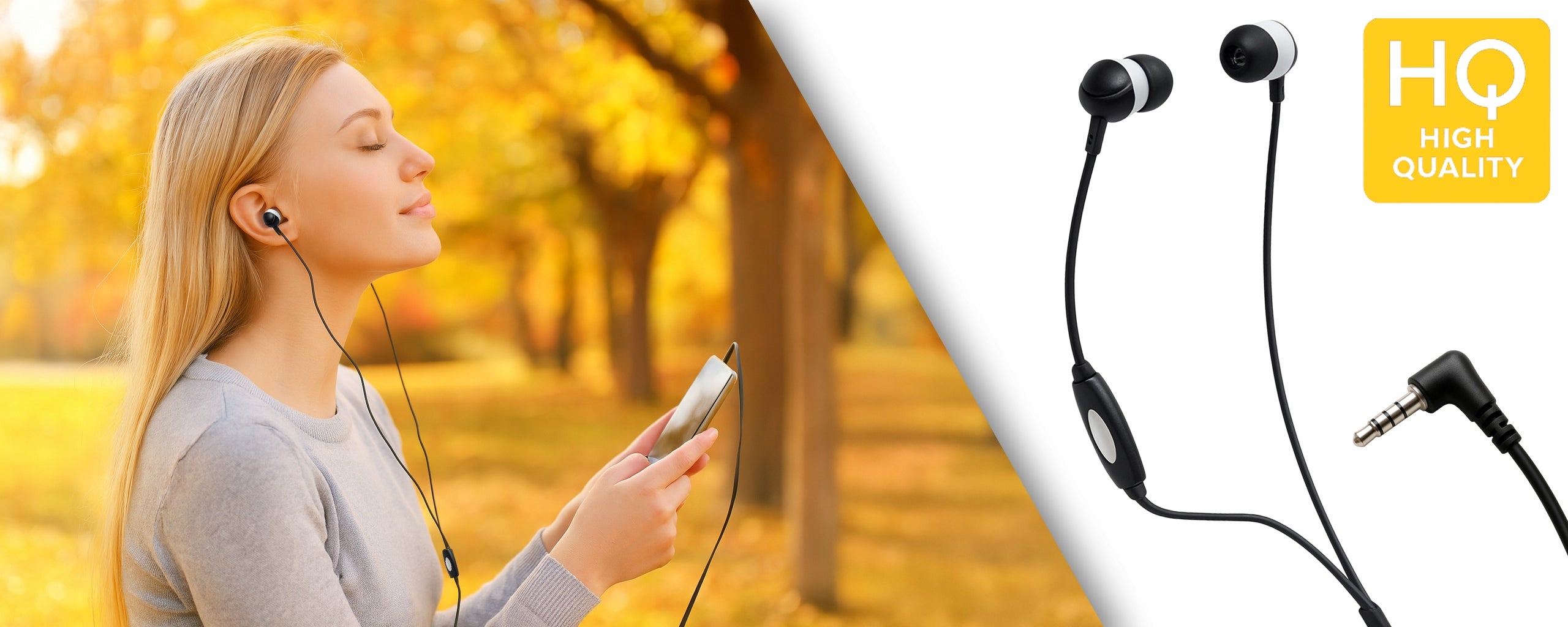 EARBUDS WIRED CABLE MINI JACK MICROPHONE BUTTON FOR PHONE EAN (GTIN) 5900804073666