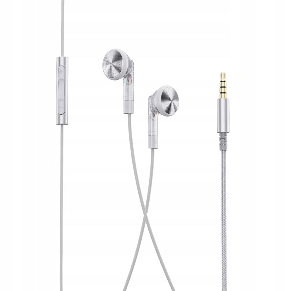 EARBUDS WITH MICROPHONE FIIO FF1 DYNAMIC CLEAR TRANSPARENT