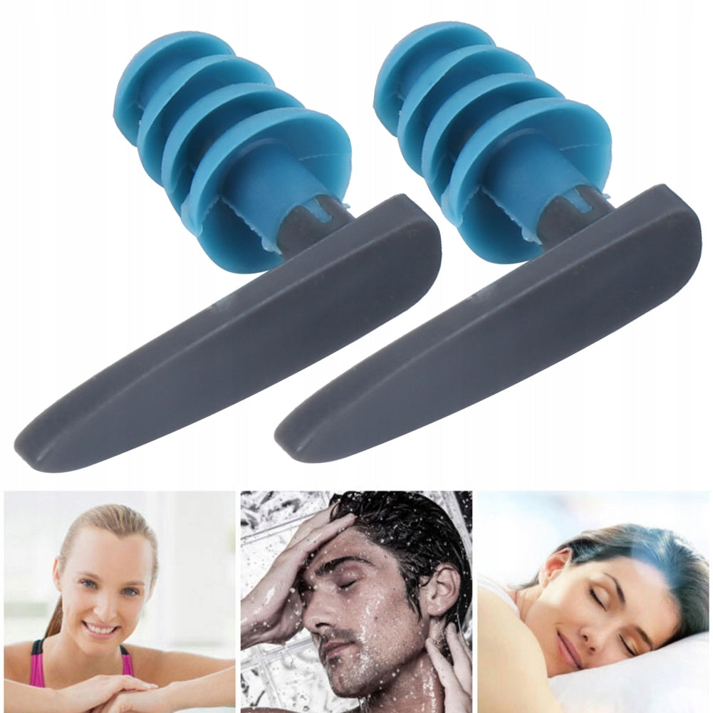 EARPLUGS FOR DIVING FLEXIBLE SOFT WATERPROOF 2 PACK Packaging status original