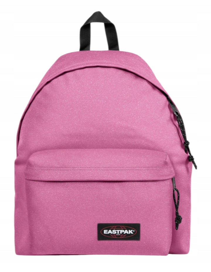 EASTPAK SCHOOL BACKPACK FOR SCHOOL GLITTER GLOSSY ROOMY SPORTS A4