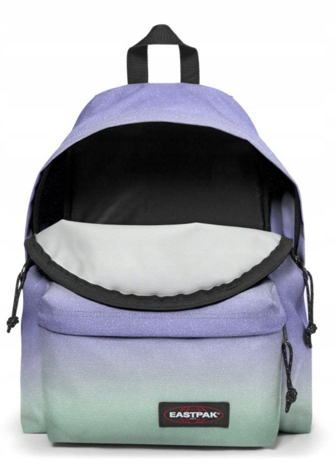 EASTPAK SCHOOL BACKPACK FOR SCHOOL GLITTER TIE DYE OMBRE LARGE A4 SPORTS EAN (GTIN) 196011843153