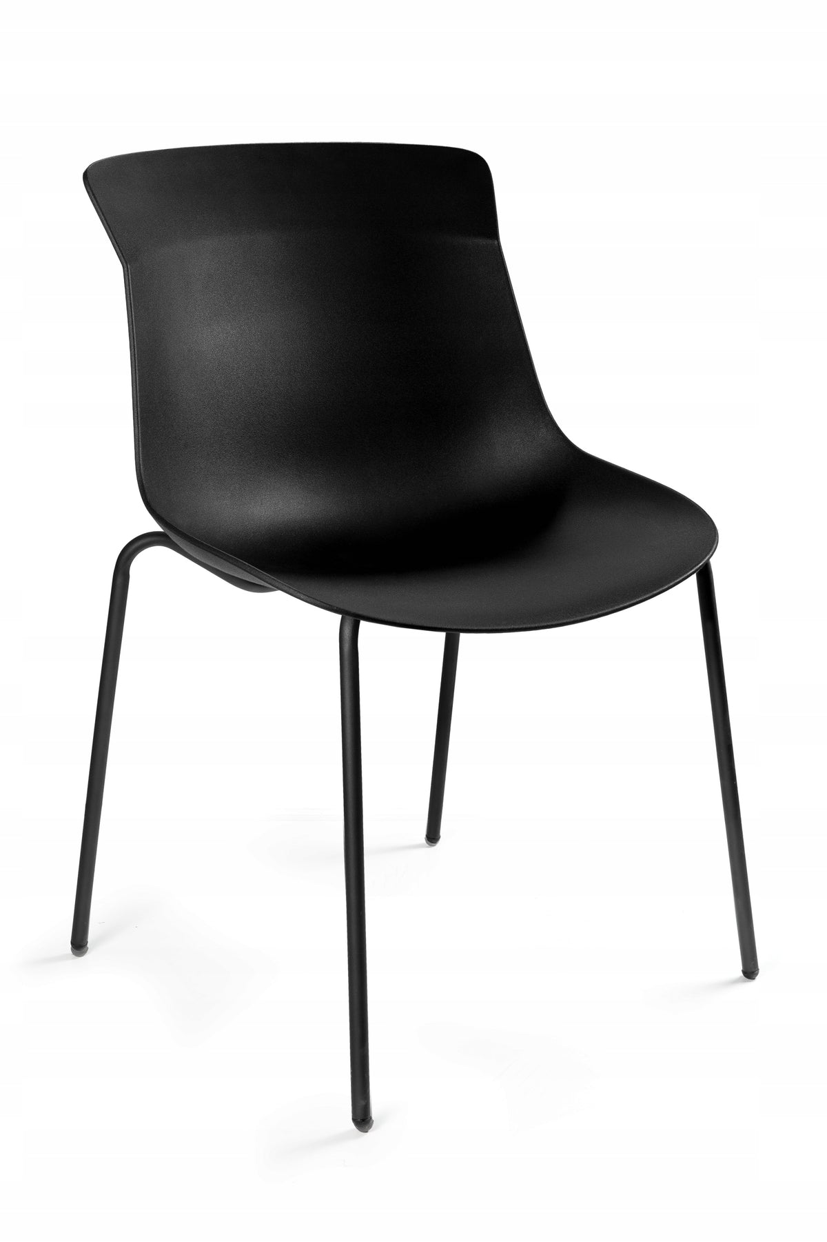 EASY A Black Upholstered Conference Chair for Waiting Room Office Packaging status original