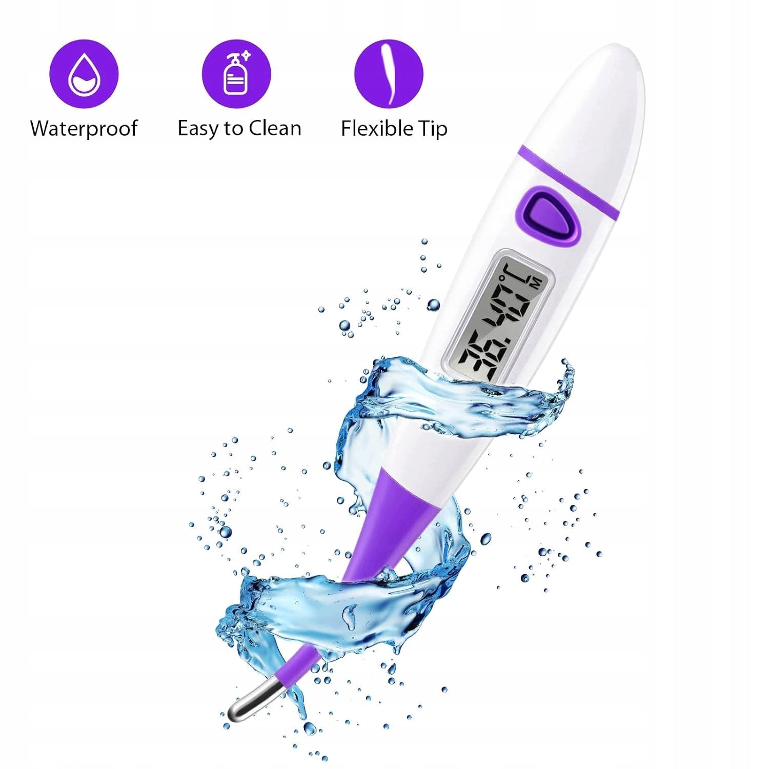 EASY@HOME BASIC + OVULATION THERMOMETER, ACCURATE ±0,05°C BASIC PURPLE VERSION Medical device type medical device or in-vitro diagnostic medical device