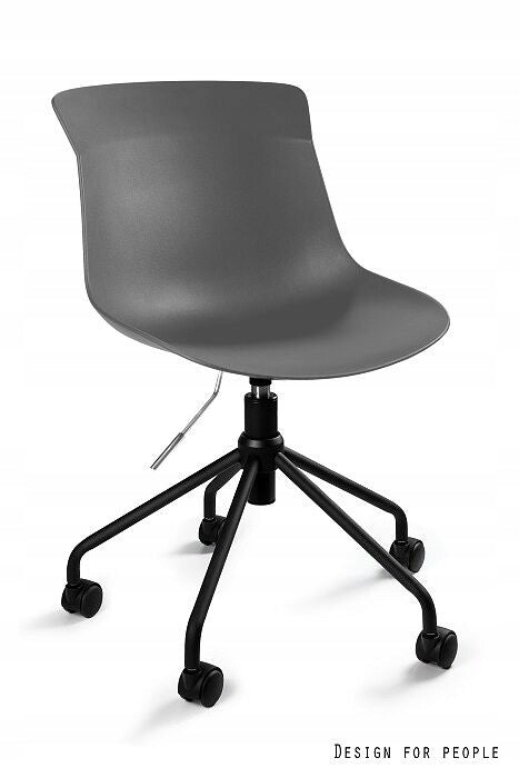 EASY Swivel Chair Grey PP | Ergonomic Office Chairs on Wheels