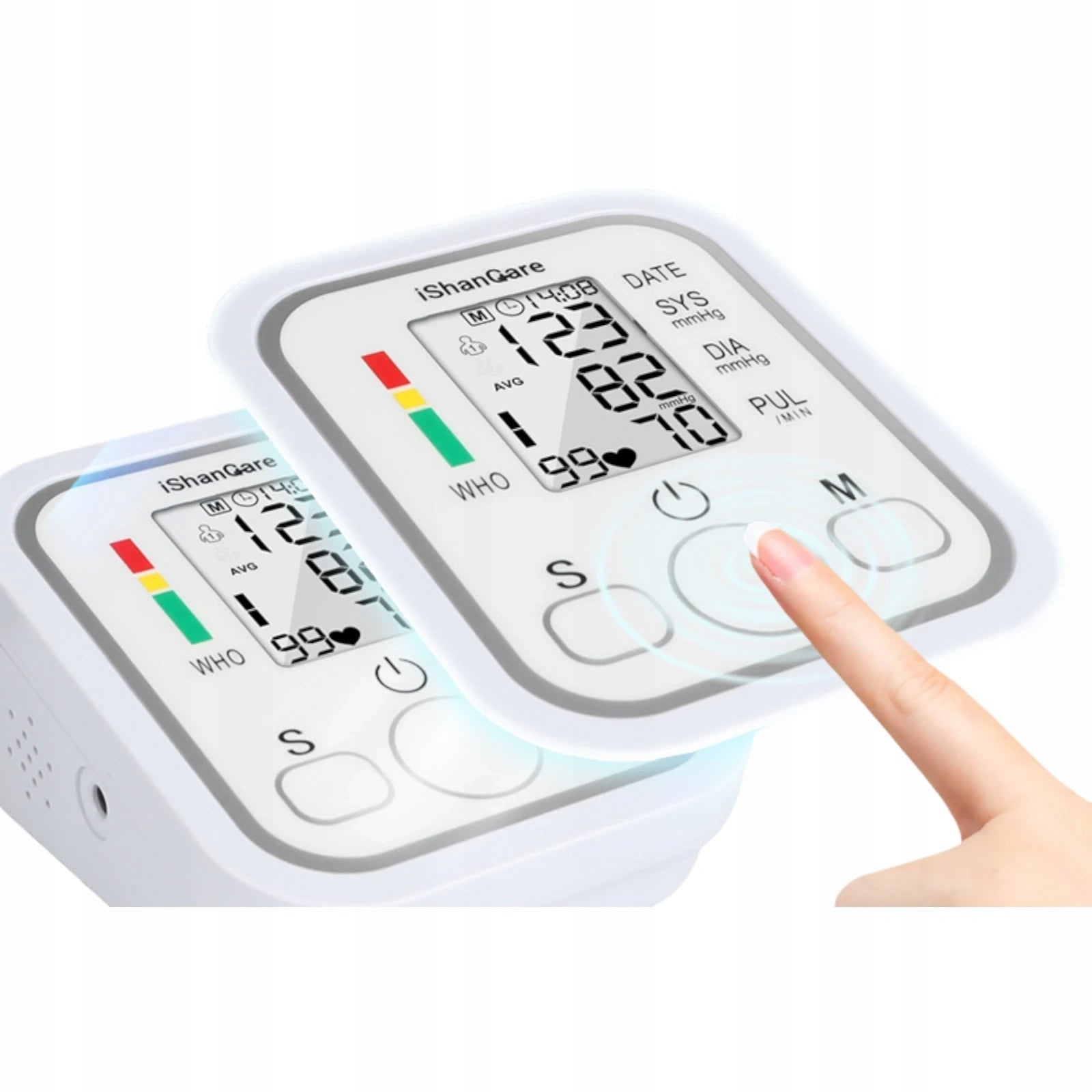EASY-TO-USE SHOULDER BLOOD PRESSURE MONITOR POLISH VERSION SPEAKS in Polish Packaging status original