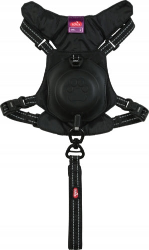 EASYRIDE HARNESS FOR DOG ROS. XL INTEGRATED LEASH SYSTEM BLACK + FREEBIE Brand Zolux