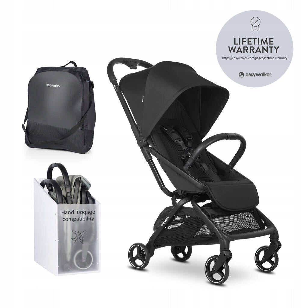 EASYWALKER Stroller Rockey S Pure Black