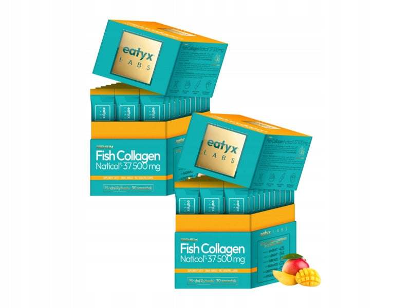 EATYX Premium Fish Collagen Naticol Mango (30 x 2.5 g) x 2