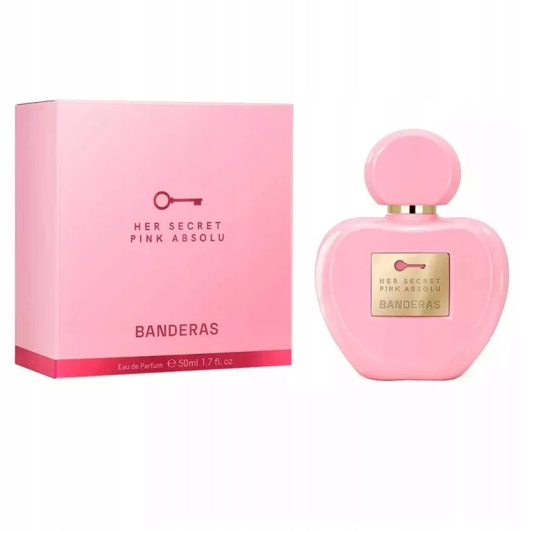 EAU DE PARFUM BANDERAS HER SECRET PINK ABSOLU FOR WOMEN 50 ML
