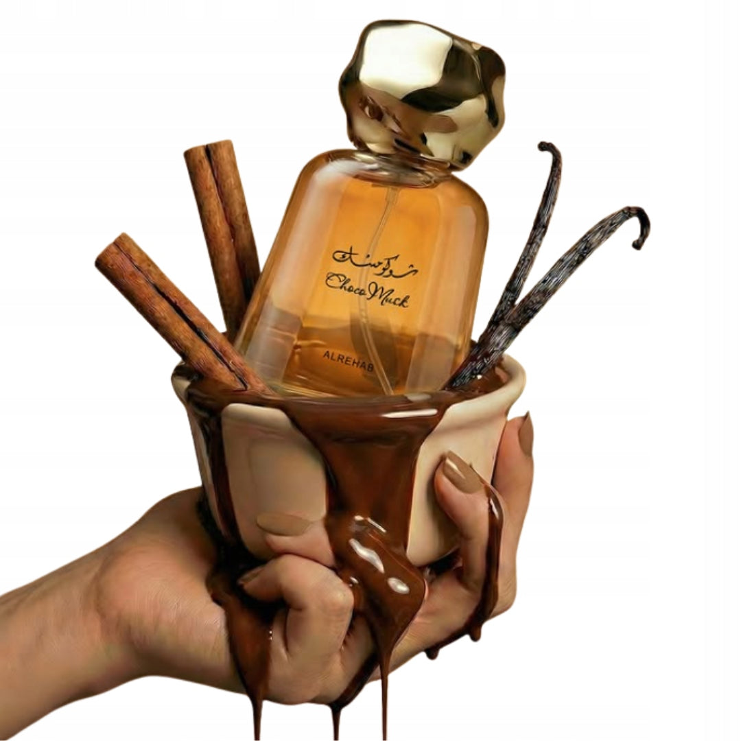 EAU DE PARFUM CHOCO MUSK ARABIC FRAGRANCE FOR WOMEN EDP 100 ML AL REHAB