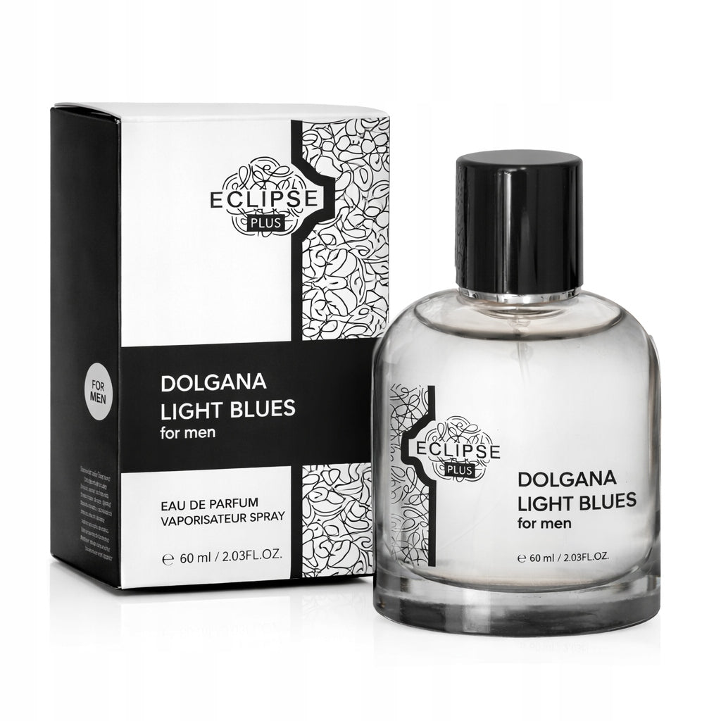 EAU DE PARFUM EDP FOR MEN PERFUME ECLIPSE PLUS DOLGANA LIGHT BLUES