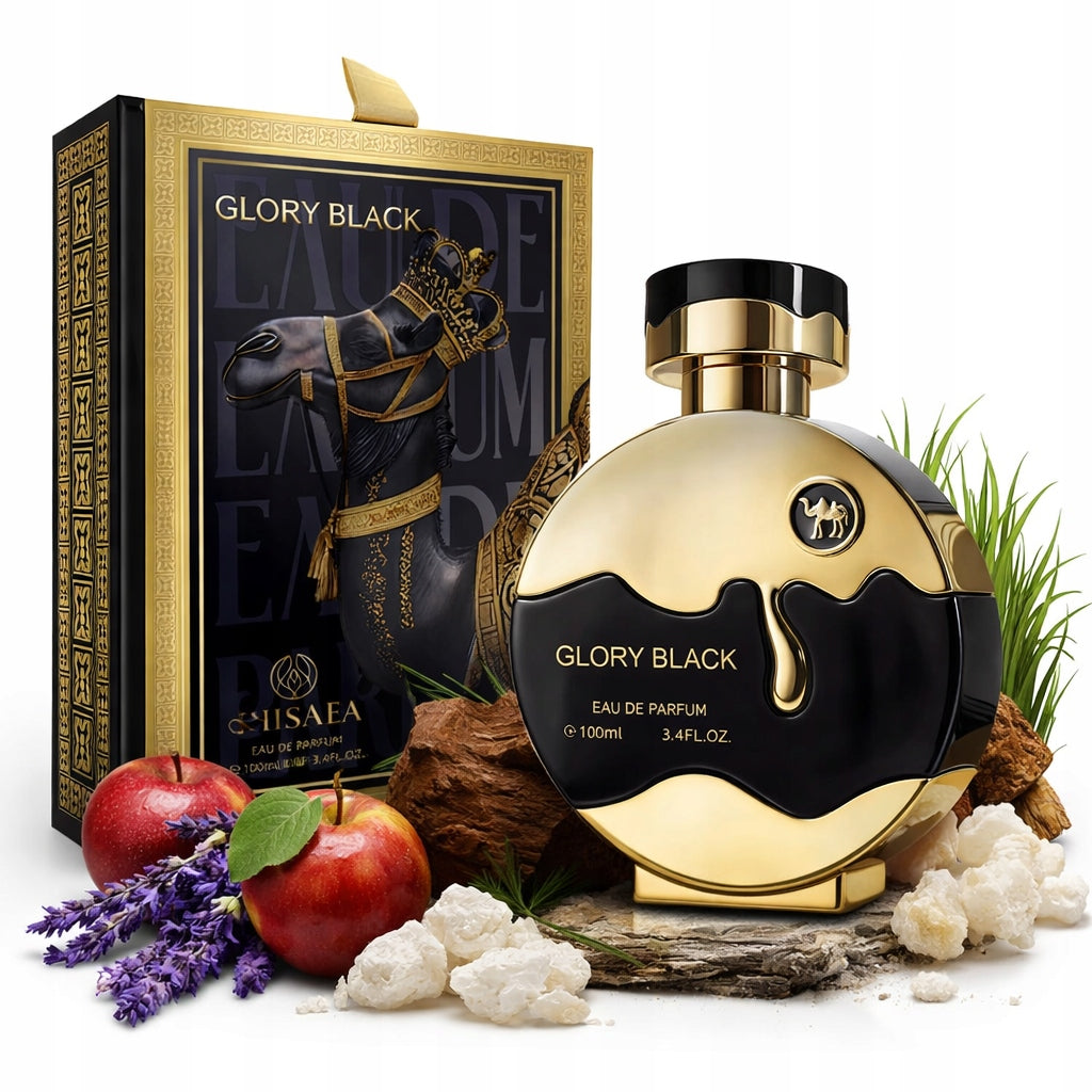 EAU DE PARFUM KHSAFA GLORY BLACK ORIENTAL MUSK 100 ML